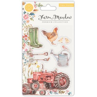 Craft Consortium Clear Stamps - Farm Meadow